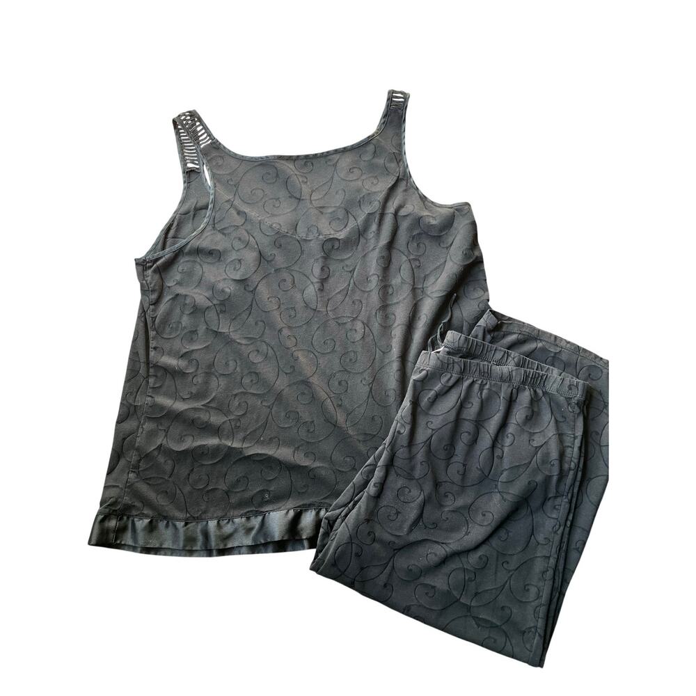 Black Elegant PJ Set Size XL
